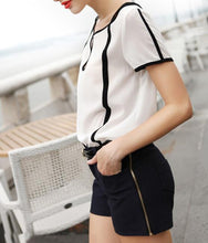 Vintage Casual White Ladies Chiffon Blouse Women Blouses Shirt Women Tops Camisas Blusa Roupas Blusas Femininas 2014