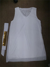 White Beach Women Dress Mini Sun V Neck Dress Casual Summer Dress 2015 Vestido Vestidos With Squin Summer Style (With Sashes)
