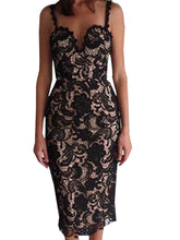 White Crochet Elegant Retro Strap Embroidery Sun Dress Black Sexy V Neck Lace Hollow Out Floral Nude Dress Casual 2016 Sundress