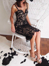 White Crochet Elegant Retro Strap Embroidery Sun Dress Black Sexy V Neck Lace Hollow Out Floral Nude Dress Casual 2016 Sundress