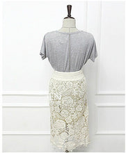 White Lace Skirts For Women Straight Midi Flower Pencil Skirt Womens Saia Faldas Saias Jupe Midi Skirt Women Skirt 2015