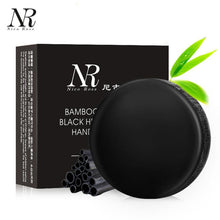 Whitening and moisturizing your facial skin NR Soft Purify Blackhead Clean Carbon Handmade Bamboo Charcoal Soap Oil Control