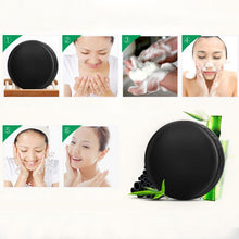 Whitening and moisturizing your facial skin NR Soft Purify Blackhead Clean Carbon Handmade Bamboo Charcoal Soap Oil Control