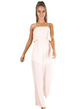 Wide Leg Pant Spaghetti Strap Sheer Long Chiffon Jumpsuit Ruffle Elegant Casual Women Romper Fashion 2017 New Overalls Summer