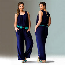 Wide Leg Sleeveless Button Up With Belt Bow Jumpsuit Elegant Casual Overalls Rompers Womens Jumpsuit 2016 One Piece New