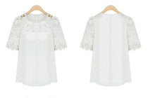 Women Blouses Shirt Women Camisas Femininas Tropical Pullover Lace Women Shirt Blusas Femininas 2014 Roupas Femininas blouse