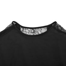 Women Cotton Lace Blouse Top Women Long Sleeve Black Blouse Plus Size Big Size Mesh Crochet Blouse Hollow Top Batwing Fashion