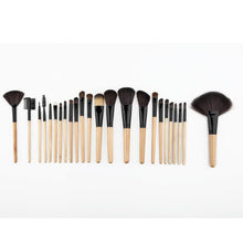 Women Gender 24PCS Mini Make Up Foundation Eyebrow Eyeliner Blush Cosmetic Concealer Brushes kit maquiagem 2017 Anne