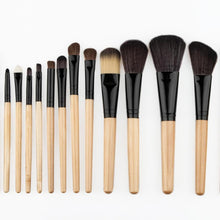 Women Gender 24PCS Mini Make Up Foundation Eyebrow Eyeliner Blush Cosmetic Concealer Brushes kit maquiagem 2017 Anne
