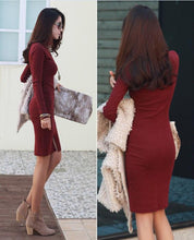 Women Mini Sexy Dress Bodycon Casual Turtle Neck Korean Clothes Red Grey Cotton Knitted Winter Dress Plus Size XXL Slim Dresses