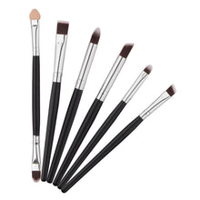 Women New 6Pcs Makeup Brush Lip Makeup Brush Eyeshadow Brush Cosmetic Tools 2016 Freeshipping