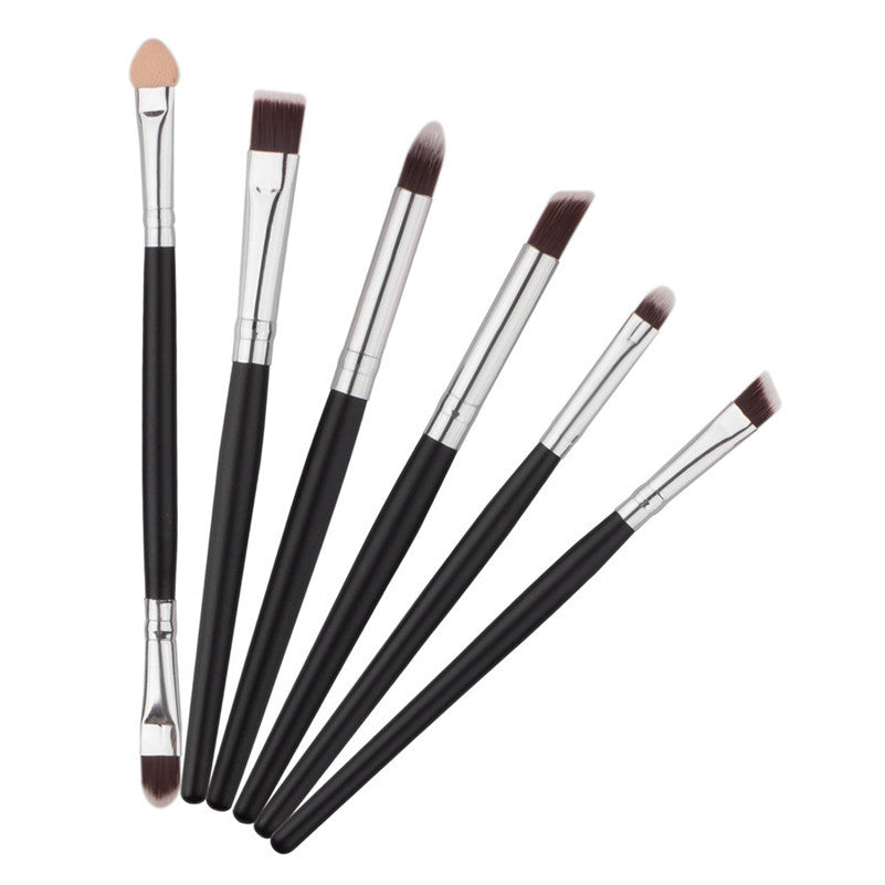 Women New 6Pcs Makeup Brush Lip Makeup Brush Eyeshadow Brush Cosmetic Tools 2016 Freeshipping