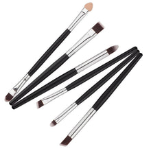 Women New 6Pcs Makeup Brush Lip Makeup Brush Eyeshadow Brush Cosmetic Tools 2016 Freeshipping