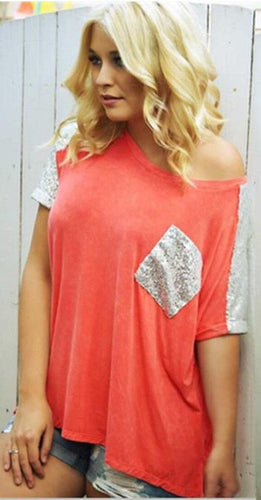 Women Shirts Tops Orange Pocket Plus Size Ropa Mujer Shirt Blusas Femininas 2015 Blusa Camisa Feminina Women Blouses Blouse