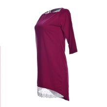 Women Wine Red Eyelash Lace Hollow Out Dress White Mesh Embroidery Dress Causal Loose Dress Autumn Vintage Retro Crochet Dress