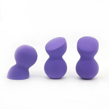 as the picture shows 1pc Pro Makeup Foundation Beauty Flawless Dumbbell Sponge Puff non latex sponge Anne