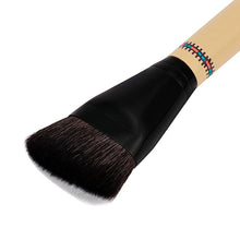 beige Color Double Sided Hair Dispersion Powder Blush Makeup Cosmetic Brushes Tool New fashion design Very popular 2017 Anne