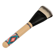 beige Color Double Sided Hair Dispersion Powder Blush Makeup Cosmetic Brushes Tool New fashion design Very popular 2017 Anne