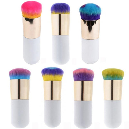 blusher & foundation & powder Multifunctional Gradient Colorful Makeup Brush Foundation Concealer Blush Brush Makeup Tool Anne