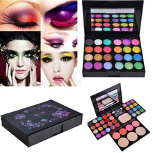 fresh 14.2cm x 11cm x 3cm EyeShadow 39 Colors Makeup Palette Kit Foundation Blusher Cosmetic Lipstick Tools Anne