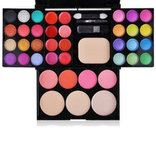 fresh 14.2cm x 11cm x 3cm EyeShadow 39 Colors Makeup Palette Kit Foundation Blusher Cosmetic Lipstick Tools Anne