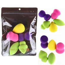 fresh 5PC Women Girls Soft Beauty Makeup Sponge Wash sponges for use polyurethane Material poederdons Anne