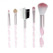 fresh Acrylic Brush handle material 5PCS Cosmetic Makeup Brush Lip Makeup Brush Eyeshadow Brush Anne