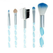 fresh Acrylic Brush handle material 5PCS Cosmetic Makeup Brush Lip Makeup Brush Eyeshadow Brush Anne