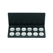 give a perfect protection for your eyeshadow Makeup Empty 12pcs Aluminum Magnetic Eyeshadow Lipstick Blusher Pans Palette Anne
