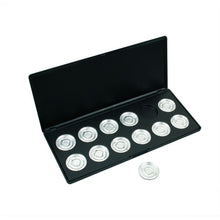 give a perfect protection for your eyeshadow Makeup Empty 12pcs Aluminum Magnetic Eyeshadow Lipstick Blusher Pans Palette Anne