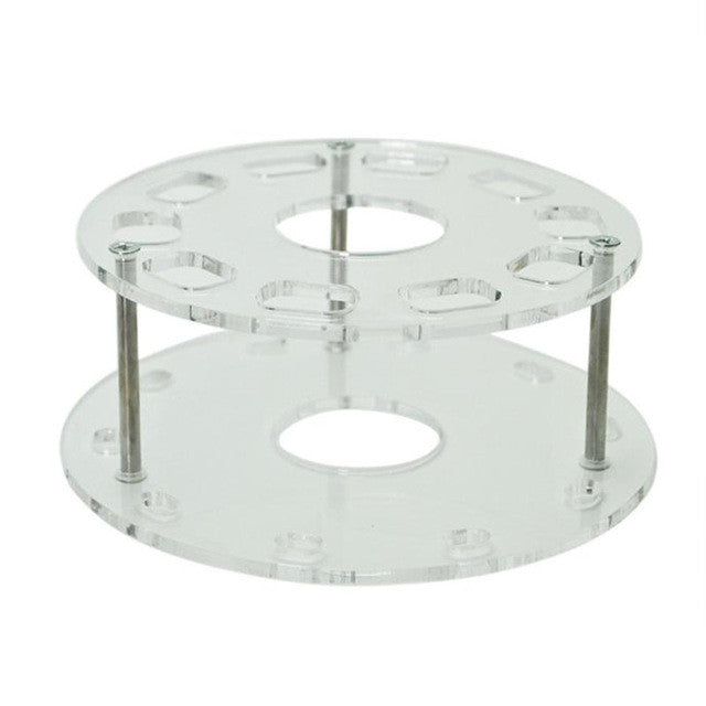 it look pretty and be made of the highest quality 10 Hole Oval Makeup Brush Holder Drying Rack Organizer Cosmetic Shelf Tool