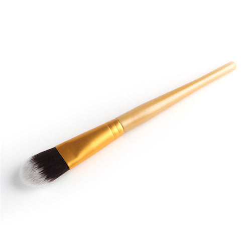new fashion usable 1pc Handle Powder Blush Makeup Brush Foundation Brush Makeup Tool hot sale freeshiping cheap anne_shop p