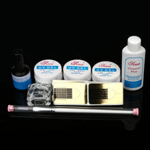 quick-drying water water machine cup White Clear UV Gel Base Top Coat UV Primer Nail Art Brush Tips Kit Set Anne