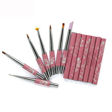 style false nails and 3D nail art 7pcs Therapy Pen Brush Pen Row Phototherapy Manicure Brushes Painting Pen Anne